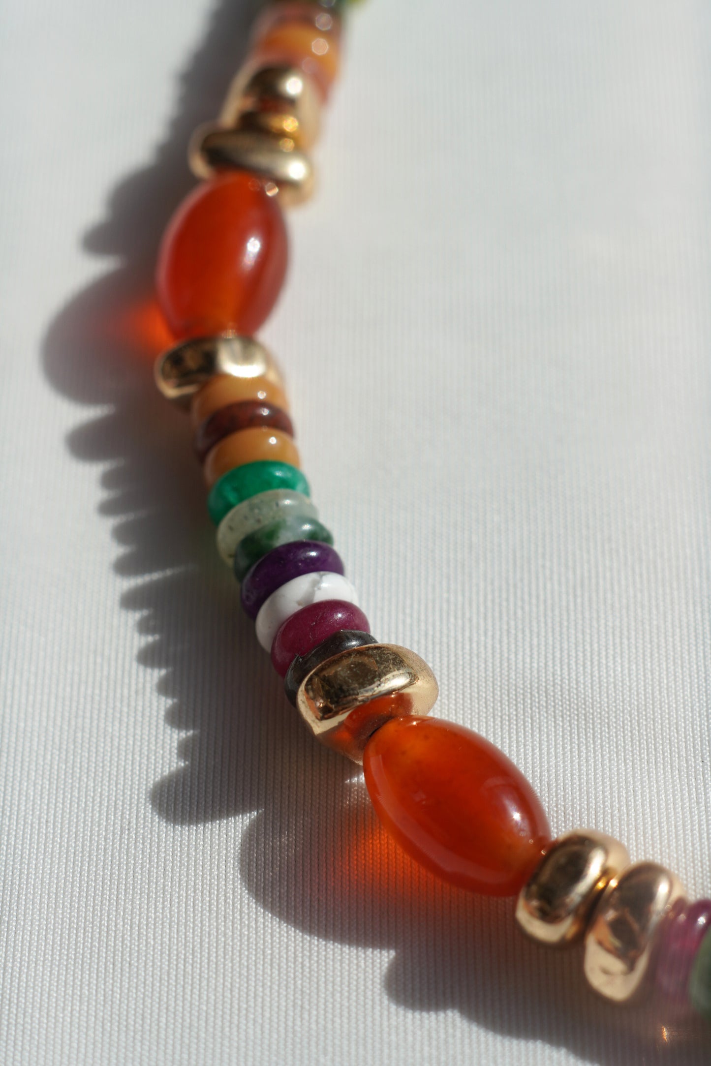 Mix of Natural Stones & Oval Cornelian