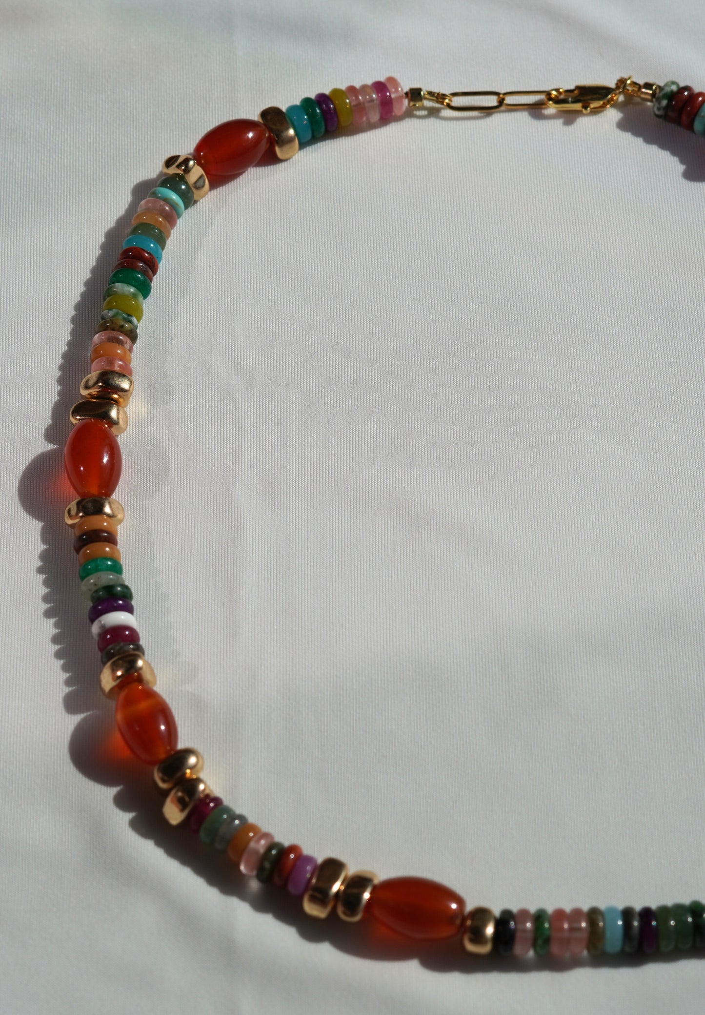 Mix of Natural Stones & Oval Cornelian