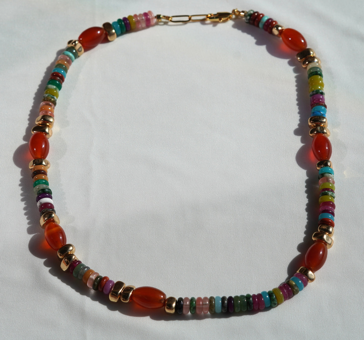 Mix of Natural Stones & Oval Cornelian